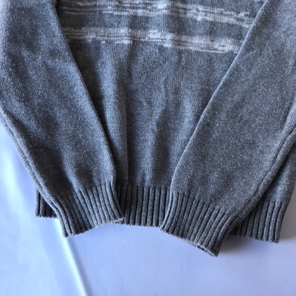 Kids Nautica 1/4 Zip Pullover Sweater Grey - Picture 4 of 9